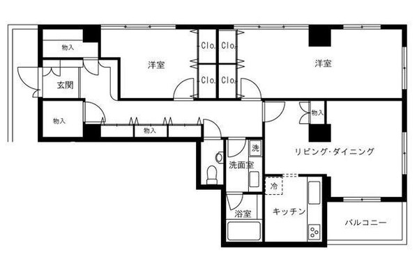 石崎ビルの物件間取画像